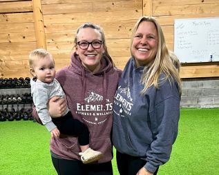 Tanya Heymanr (R) with Daughter Karley Taylor and Granddaughter Willa, in 2022